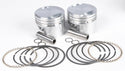KB Performance KB305.020 Cast Piston Kit (80ci., Domed) - .020in. Oversize to 3.518in., 9.6:1 Compression - sxspowersports