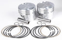 KB Performance KB305.030 Cast Piston Kit (80ci., Domed) - .030in. Oversize to 3.528in., 9.6:1 Compression - sxspowersports