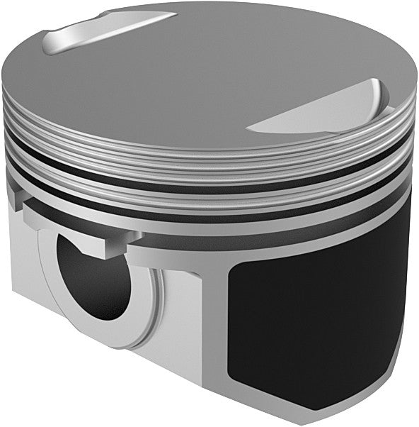KB Performance KB408C.010 Cast Piston Kit (883cc., Flat Top) - .010in. Oversize to 3.010in., 9:1 Compression - sxspowersports