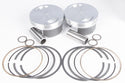KB Performance KB409C.005 Cast Piston Kit (103ci., Flat Top) - .005in. Oversize to 3.88in., 10:1 Compression - sxspowersports