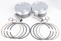 KB Performance KB409C.005 Cast Piston Kit (103ci., Flat Top) - .005in. Oversize to 3.88in., 10:1 Compression - sxspowersports