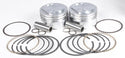 KB Performance KB411.005 Cast Piston Kit (95ci., Domed) - .005in. Oversize to 3.880in., 10.5:1 Compression - sxspowersports
