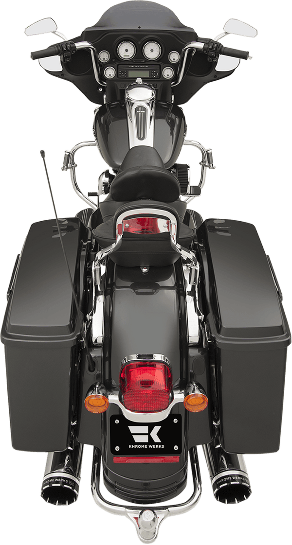 Khrome Werks 200630 2-Into-2 System with Two-Step Crossover Headers - Chrome - sxspowersports