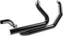 Khrome Werks 200670 2-Into-2 Crossover Headers with Heat Shields - Chrome - sxspowersports