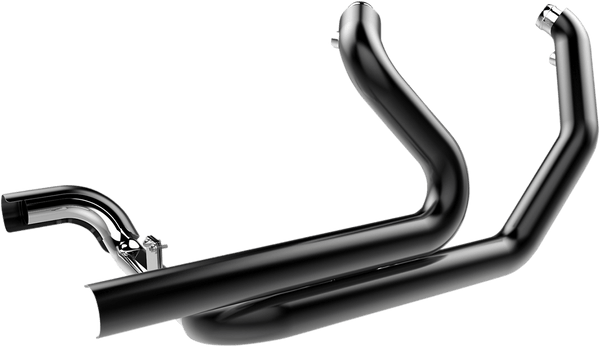 Khrome Werks 200670 2-Into-2 Crossover Headers with Heat Shields - Chrome - sxspowersports