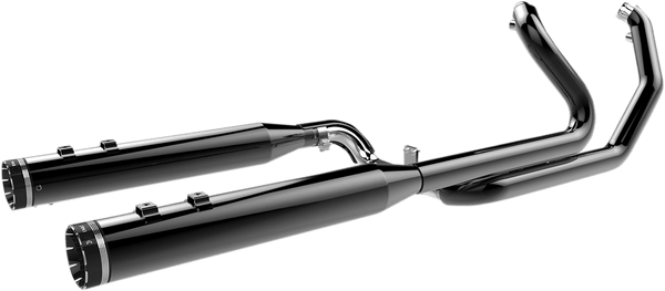 Khrome Werks 201830 2-Into-2 System with Two-Step Crossover Headers - Eclipse - sxspowersports