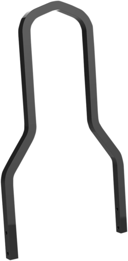 Khrome Werks 262801 Sissy Bar - Lowboy - Black - sxspowersports