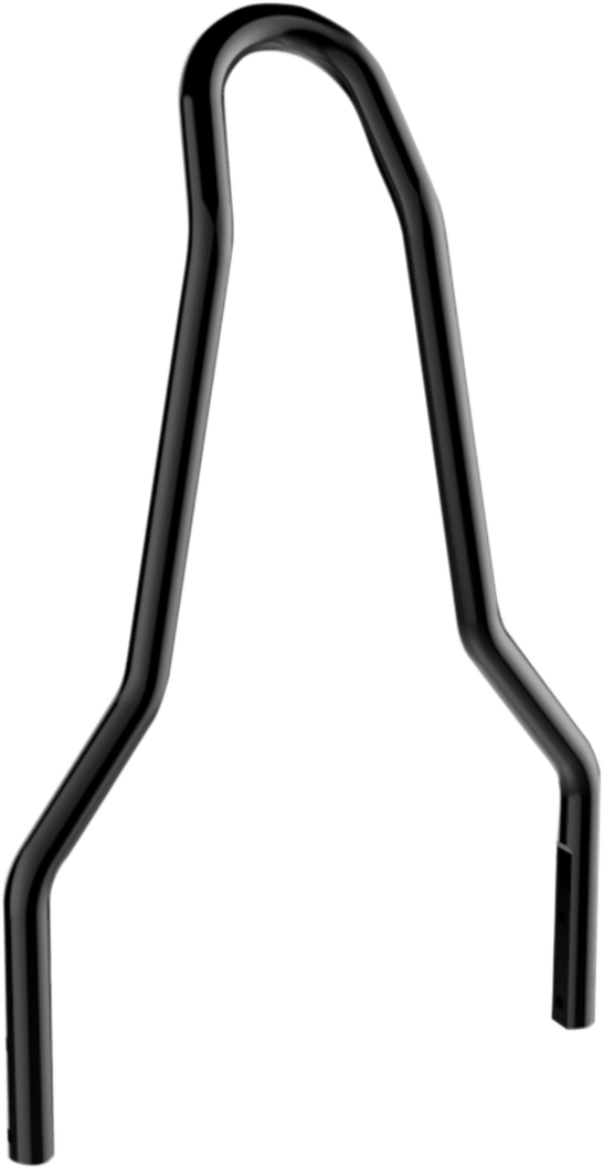 Khrome Werks 263811 Sissy Bar - Round - Black - sxspowersports