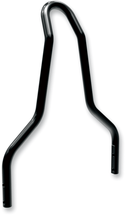Khrome Werks 263819 Sissy Bar - Round - Black - sxspowersports