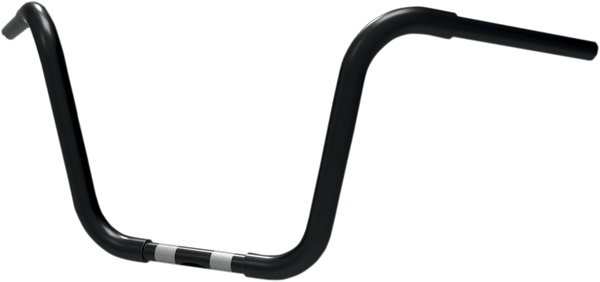 Khrome Werks 300832 1-1/4in. Fat Ape Hanger Handlebar - 12in. - Black - sxspowersports