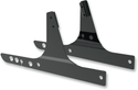 Khrome Werks KW263845 Round Side Plates - Gloss Black - sxspowersports