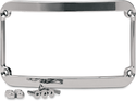 Klock Werks KW05-01-0083-C License Plate Frame for 7.125in. Rear Fender - Chrome - sxspowersports