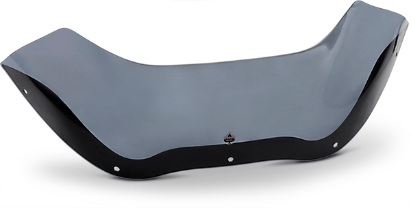 Klock Werks KW05-01-0189 8in. Flare Windshield - Dark Smoke - sxspowersports