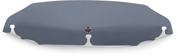 Klock Werks KW05-01-0203 3.5in. Flare Windshield - Dark Smoke - sxspowersports