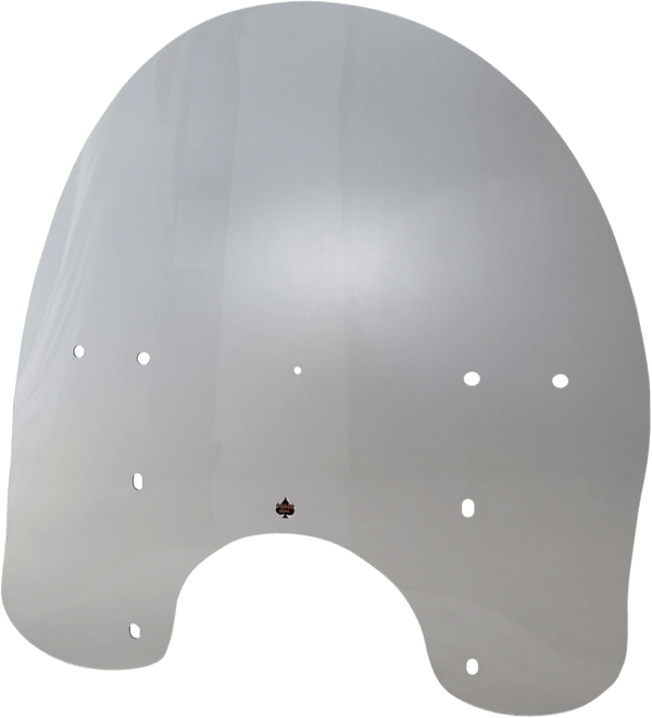 Klock Werks KW05-01-0217 19in. Flare Billboard Windshield - Clear - sxspowersports