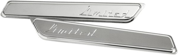Klock Werks KW05-01-0324 Saddlebag Hinge Inserts - Limited - Chrome - sxspowersports