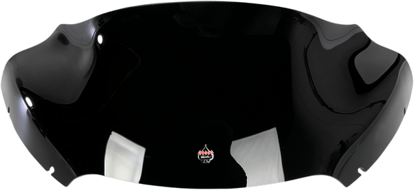 Klock Werks KW05-01-0325 9in. Sport Flare Windshield - Black - sxspowersports