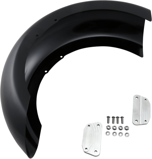 Klock Werks KW05-01-0511 Hugger Series Front Fenders With Mounting Blocks - Slicer - sxspowersports