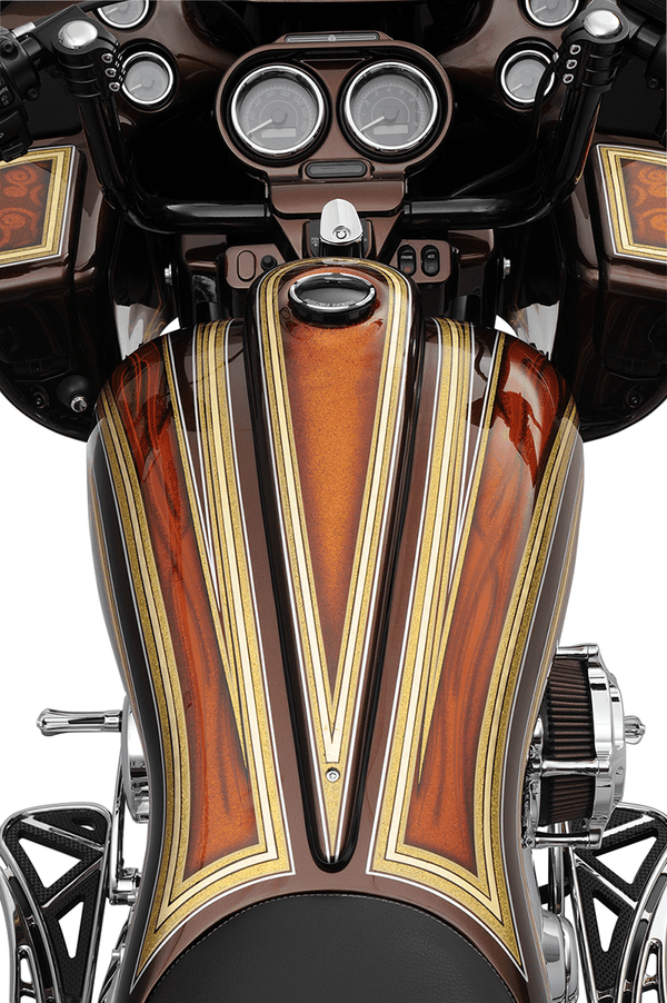 Klock Werks KW05-01-0861 Custom Metal Dash - Long - E-Coated - sxspowersports