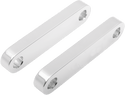 Klock Werks KW05-02-0102-C Tire Hugger Front Fender Mounting Blocks for 21in. Tire - Chrome Finish - sxspowersports