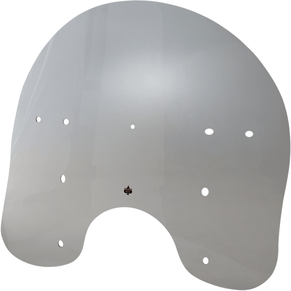 Klock Werks KW05-02-0235 17in. Flare Billboard Windshield - Clear - sxspowersports