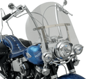 Klock Werks KW05-02-0235 17in. Flare Billboard Windshield - Clear - sxspowersports