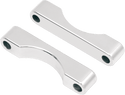 Klock Werks KW05010101R WFB Benchmark Bagger Front Fender Blocks - Raw Finish - sxspowersports