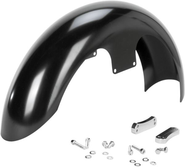 Klock Werks KW050101032014 Tire Hugger Series Slicer Front Fender with Mounting Blocks for 21in. Wheel - sxspowersports