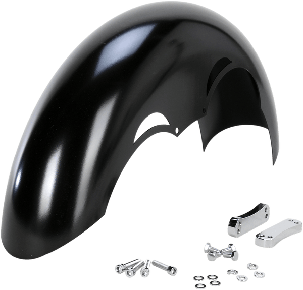 Klock Werks KW050101072014 Tire Hugger Series Tude Front Fender with Mounting Blocks for 21in. Wheel - sxspowersports