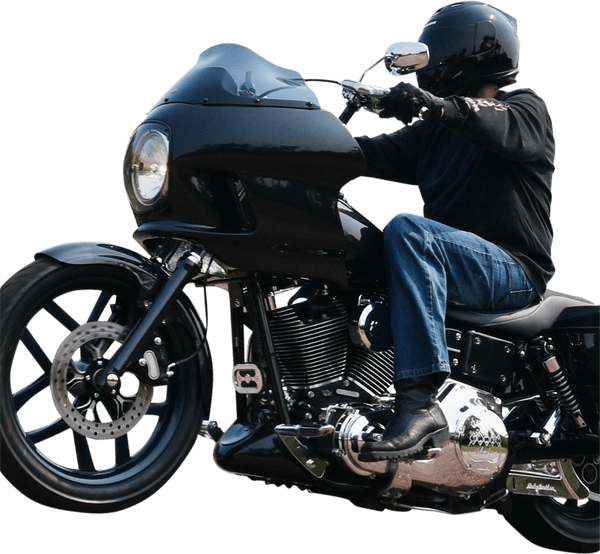 Klock Werks KW050101102014 Tire Hugger Series Thickster Front Fender with Mounting Blocks for 16in.-19in. Wheel - sxspowersports