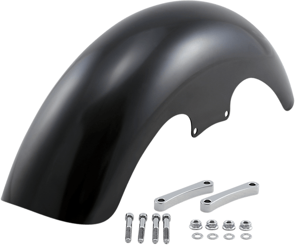 Klock Werks KW050101102014 Tire Hugger Series Thickster Front Fender with Mounting Blocks for 16in.-19in. Wheel - sxspowersports