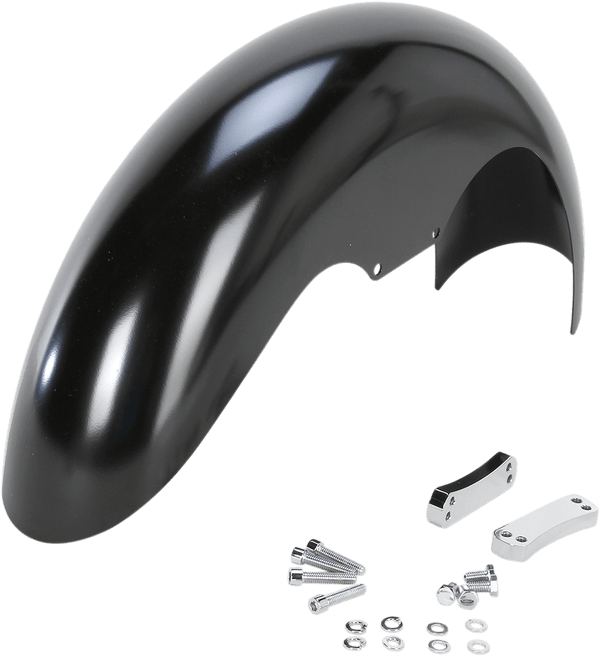 Klock Werks KW050101122014 Tire Hugger Series Level Front Fender with Mounting Blocks for 16in.-19in. Wheel - sxspowersports