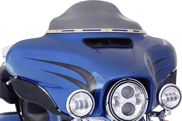 Klock Werks KW050101992014 6.5in. Flare Windshield - Dark Smoke - sxspowersports