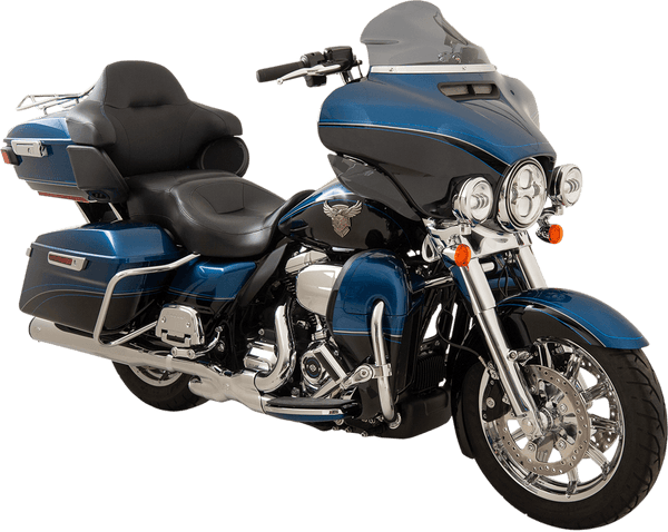 Klock Werks KW050102102014 8.5in. Flare Windshield - Dark Smoke - sxspowersports