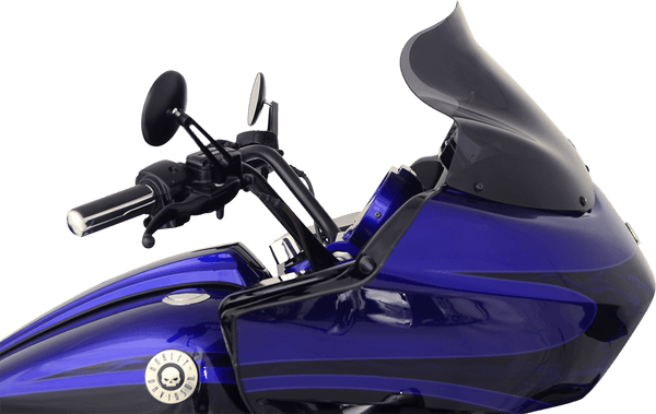 Klock Werks KW05010232 12in. Flare Windshield - Dark Smoke - sxspowersports