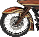 Klock Werks KW05010249 Tire Hugger Series Level Front Fender for 23in. Wheel - sxspowersports