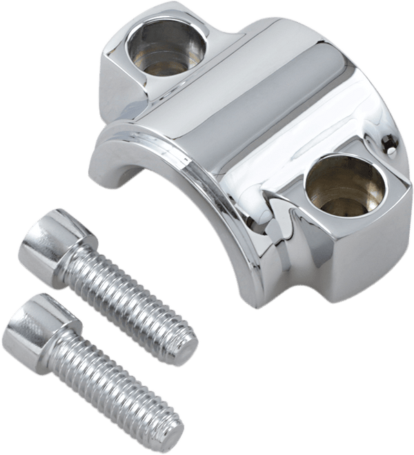 Klock Werks KW16-01-0010-C Lower Fork Leg/Axle Caps - Chrome - sxspowersports