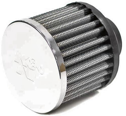 K&N 62-1390 Crankcase Vent Air Filter - Remote Mount - sxspowersports