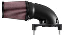 K&N Engineering 63-1139 AirCharger Performance Intake System - Black with Fins - sxspowersports