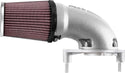 K&N Engineering 63-1139S Aircharger Intake System - Silver Cast with Fins - sxspowersports