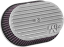 K&N Engineering RK-3952S RK-Series Street Metal Sidedraft Air Intake System - Silver - sxspowersports