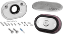 K&N Engineering RK-3952S RK-Series Street Metal Sidedraft Air Intake System - Silver - sxspowersports