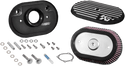 K&N Engineering RK-3953 RK-Series Street Metal Sidedraft Air Intake System - Matte Black - sxspowersports