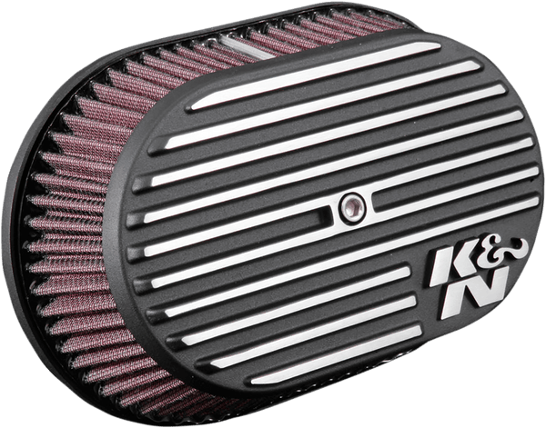 K&N Engineering RK-3953 RK-Series Street Metal Sidedraft Air Intake System - Matte Black - sxspowersports