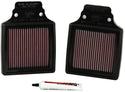 K&N KA-1299-1 High Flow Air Filter - sxspowersports