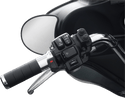KOSO AX068M10 KOSO Titan-X Heated Grips Chrome Cable Throttle - sxspowersports