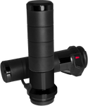 KOSO AX068M10 KOSO Titan-X Heated Grips Chrome Cable Throttle - sxspowersports