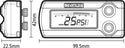 KOSO BA029000 X-1 Boost Gauge - sxspowersports