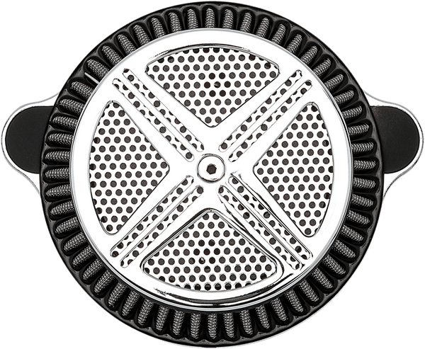 LA Choppers LA-2390-03 Air Cleaner Assembly - xXx Cover - Chrome - sxspowersports