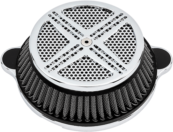 LA Choppers LA-2390-03 Air Cleaner Assembly - xXx Cover - Chrome - sxspowersports